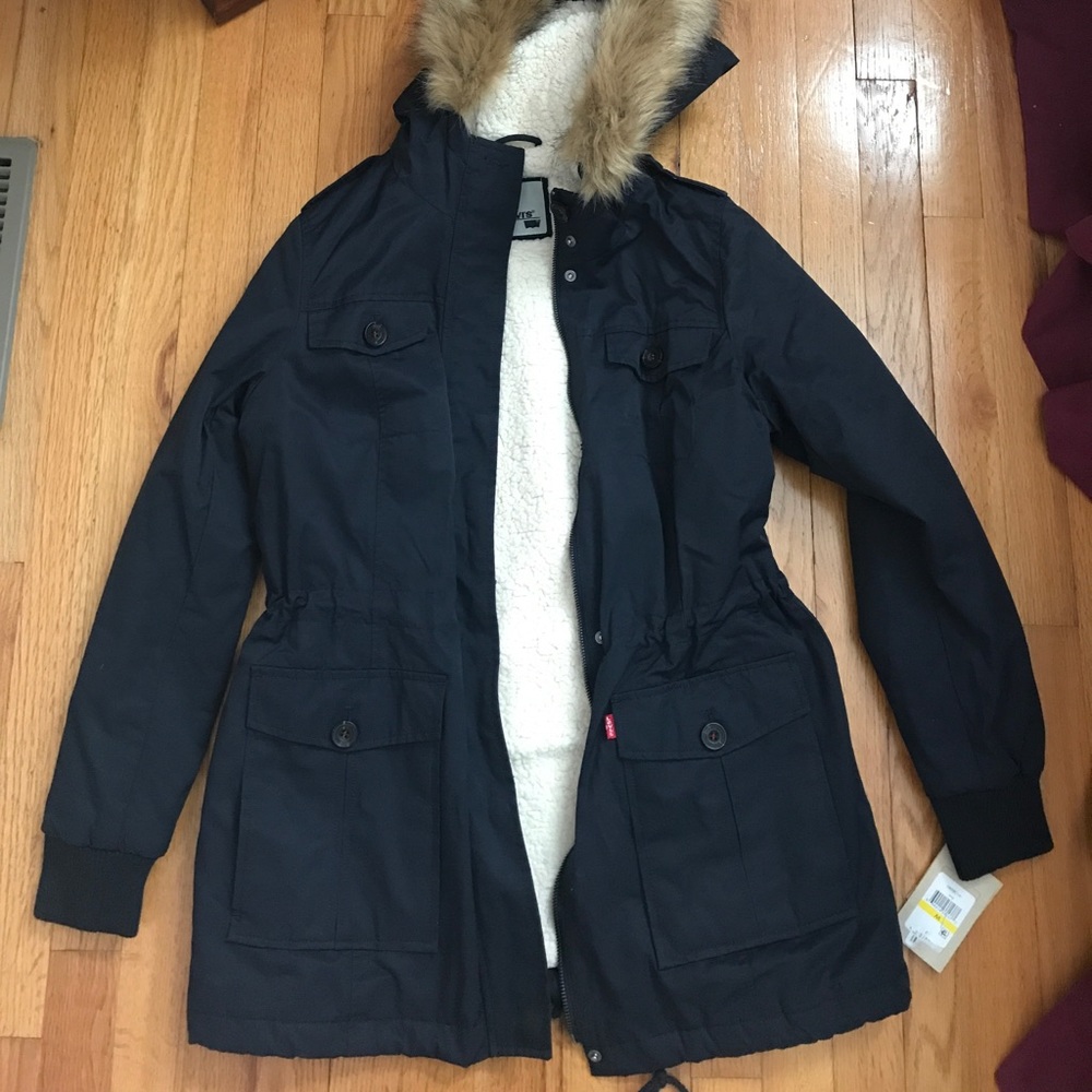WARM MEDIUM LEVIS JACKET SOFT LINING
